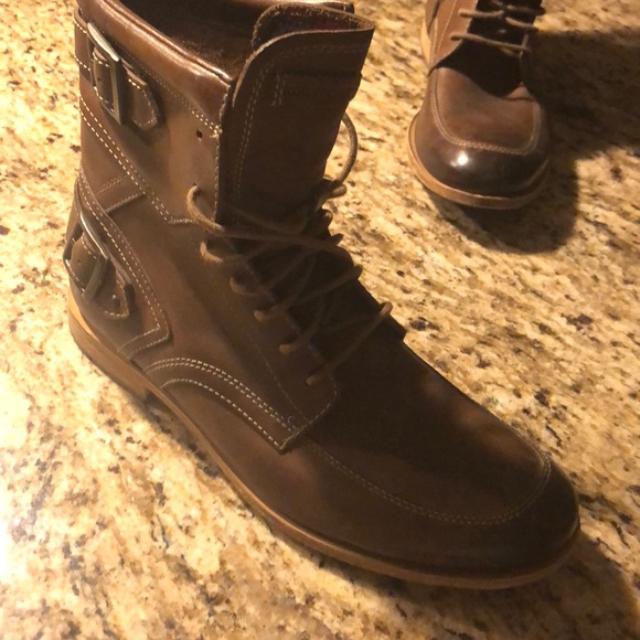 Rockport Brown Boots 10.5 - Picture 3 of 4
